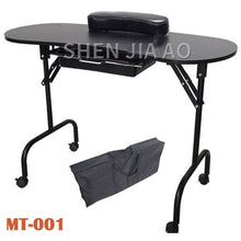 Load image into Gallery viewer, Multi-function Folding Special Nail Table Portable Folding Nail Manicure Table Multifunction Beauty Manicure Table 1PC