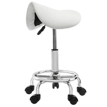 Load image into Gallery viewer, Hydraulic Saddle Salon Stool Massage Chair Tattoo Facial Spa Office Lift for Beauty