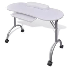 Load image into Gallery viewer, vidaXL Pedicure Manicure Foldable Portable Nail Table Manicure Equipment For Nail Salon With Bag Beauty Salon Furniture